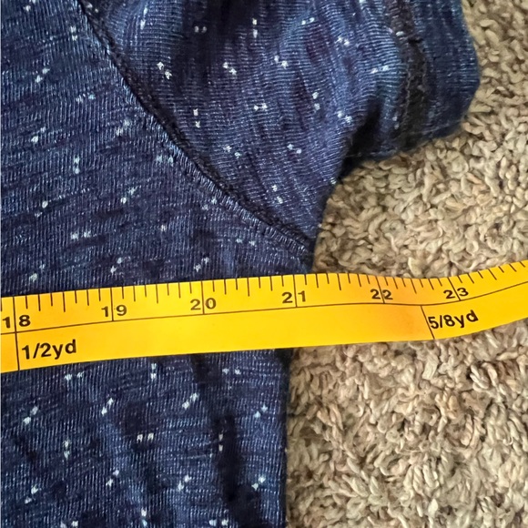 J. Crew Indigo Henley - Picture 2 of 2